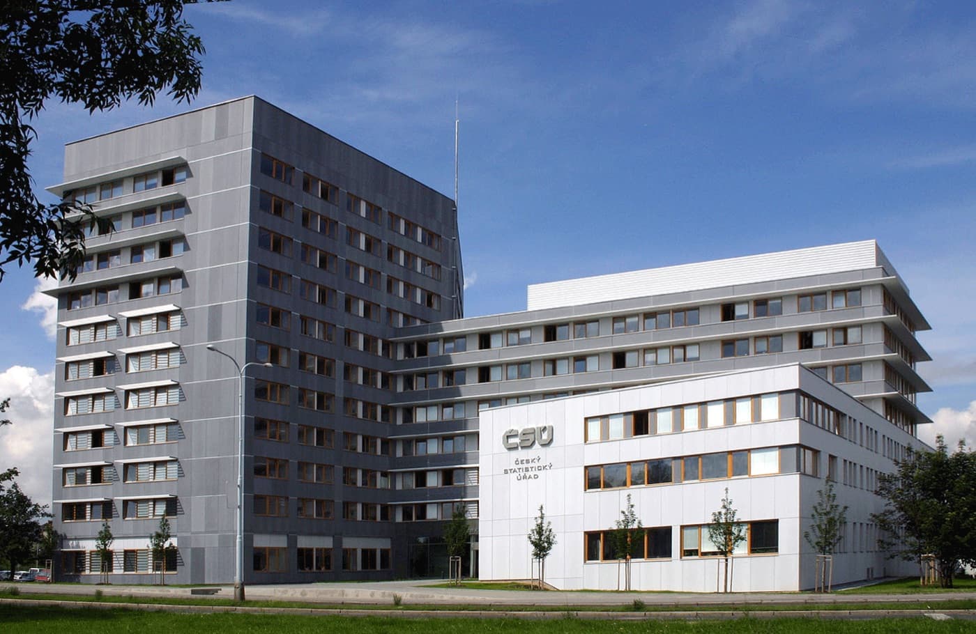 Budova Českého statistického úřadu v Praze