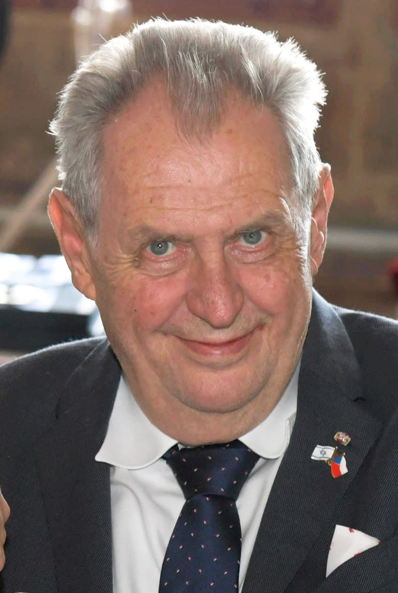Oficiální fotografie: Miloš Zeman